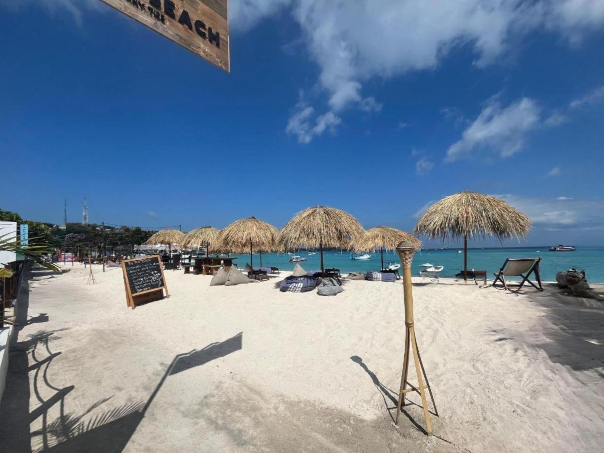 The Beach Huts Lembongan Hotel Bagian luar foto