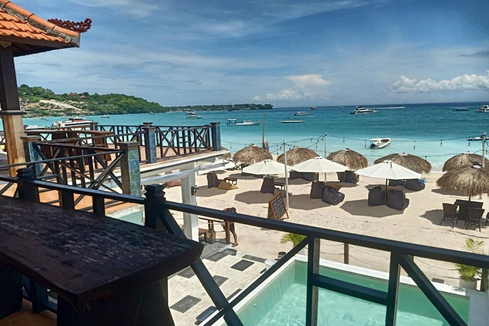 The Beach Huts Lembongan Bagian luar foto