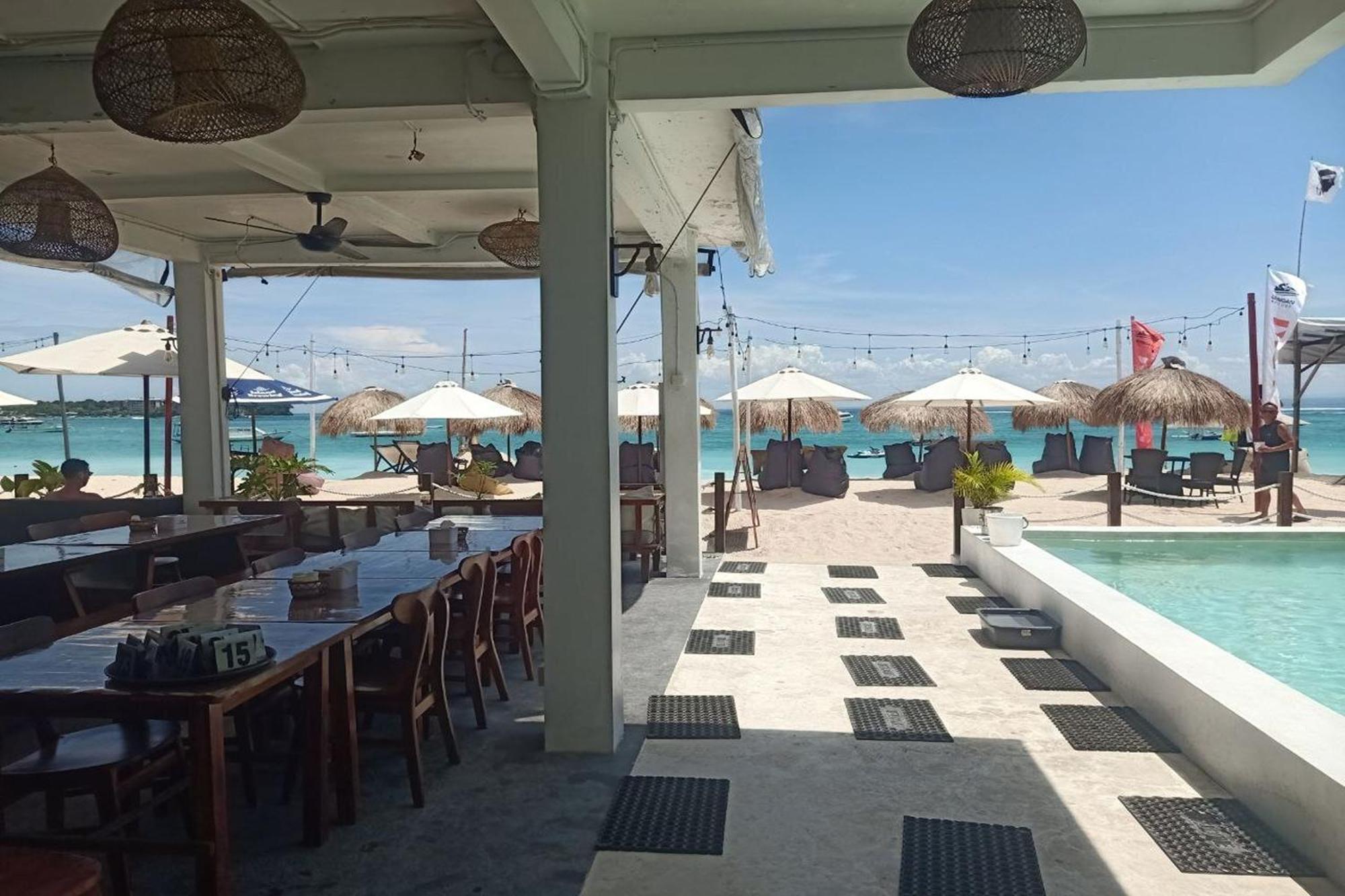 The Beach Huts Lembongan Bagian luar foto